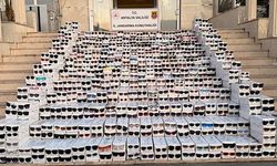 Alanya'da kaçak gözlük operasyonu