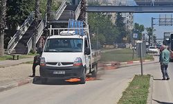 Seyir halindeki kamyonette çıkan yangın söndürüldü