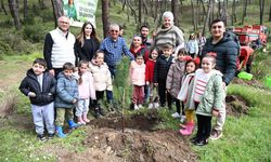 Kemer'de fidan dikim etkinliği