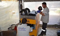 Konyaaltı’nda mama üretimi