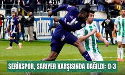 Serikspor, Sarıyer karşısında dağıldı: 0-3