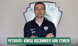 Petrovic’ten beraberlik yorumu: “Kimse kazanmayı hak etmedi”