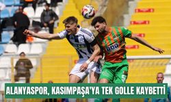 Alanyaspor, Kasımpaşa'ya tek golle kaybetti