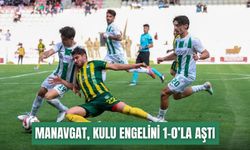Manavgat Belediyespor, Kulu engelini 1-0’la aştı