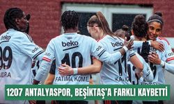 1207 Antalyaspor, Beşiktaş deplasmanında dağıldı: 0-7