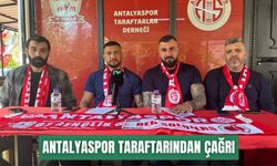 Antalyaspor taraftarından çağrı: “Pazar akşamı tek ses olalım!”