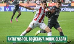 Antalyaspor, Süper Lig'de Beşiktaş'a konuk olacak