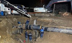 Turizm bölgesinde gece mesaisi yapıldı