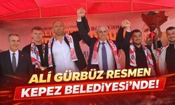 Ali Gürbüz resmen Kepez Belediyesi'nde!