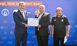 Finike Belediyesi’nin örnek projesine 'Erişilebilirlik Belgesi'