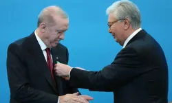 Cumhurbaşkanı Erdoğan'a Kazakistan'da 'Ahmet Yesevi Özel Devlet Nişanı'