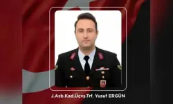 Otomobilin çarptığı Jandarma Astsubay Üstçavuş Ergün şehit oldu