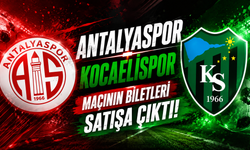 Antalyaspor-Kocaelispor maçının biletleri satışa çıktı!