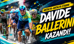 61. Cumhurbaşkanlığı Bisiklet Turu’nda Antalya-Antalya etabını Davide Ballerini kazandı