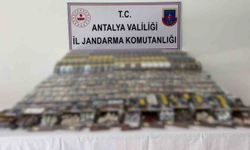 Manavgat'ta kaçak sigara baskını