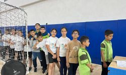 Aksu’da minik sporcular yetenek taramasında ter döktü