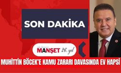 Muhittin Böcek’e kamu zararı davasında ev hapsi