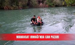 Manavgat Irmağı’nda can pazarı