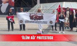 'Ölüm ağı' Protestosu