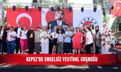 Kepez'de Engelsiz Festival coşkusu