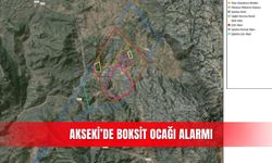 Akseki’de boksit ocağı alarmı