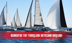 Kemer'de yat yarışları heyecanı başladı