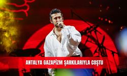 Antalya Gazapizm şarkılarıyla coştu