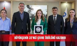 Büyükşehir 32'nci çevre ödülünü kazandı
