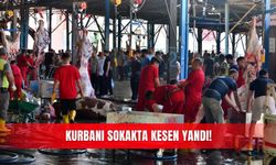 Kurbanı sokakta kesen yandı!