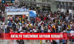 Antalya turizminde bayram bereketi