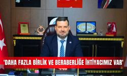 'Daha fazla birlik ve beraberliğe ihtiyacımız var'