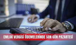 Emlak vergisi ödemelerinde son gün pazartesi