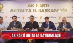 AK Parti Antalya bayramlaştı