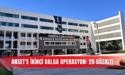 ANSET'e ikinci dalga operasyon: 25 gözaltı