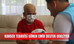Kanser tedavisi gören Emir destek bekliyor