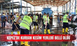 Kepez’de kurban kesim yerleri belli oldu