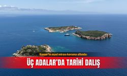 Kemer'in mavi mirası koruma altında: Üç Adalar’da tarihi dalış