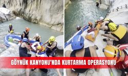 Göynük Kanyonu'nda kurtarma operasyonu