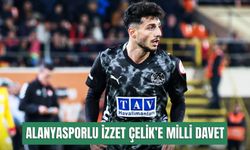 Alanyasporlu İzzet Çelik’e milli davet
