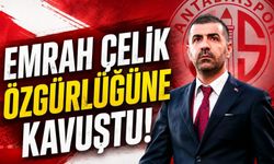 Emrah Çelik özgürlüğüne kavuştu!