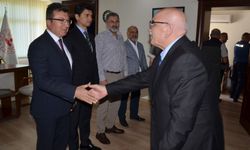 Serik'te protokol bayramlaştı