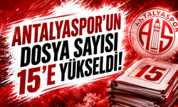 Antalyaspor’un dosya sayısı 15’e yükseldi!