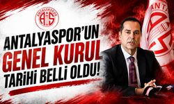 Antalyaspor’un genel kurul tarihi belli oldu! Rıza Perçin adaylık kararını açıkladı