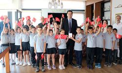 Alanyalı miniklerden TSKGV'ye bağış