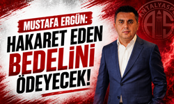 Mustafa Ergün’den dava resti: “Hakaret eden bedelini ödeyecek”