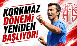 Antalyaspor'da Bülent Korkmaz dönemi yeniden başlıyor!