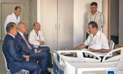 Bakan Ersoy'dan hastanede tedavi gören İbrahim Tatlıses'e ziyaret