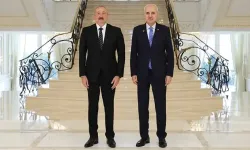 TBMM Başkanı Kurtulmuş, Azerbaycan Cumhurbaşkanı Aliyev tarafından kabul edildi