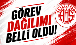 Antalyaspor’da görev dağılımı belli oldu!