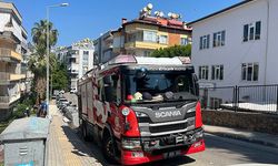 Alanya'da apartman dairesinde korkutan yangın